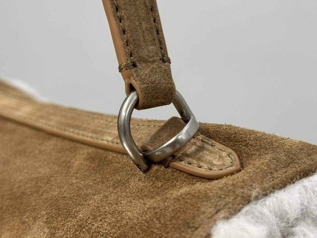 Balenciaga Rodeo  Suede Handbag - Autumn Winter Tailored 60929