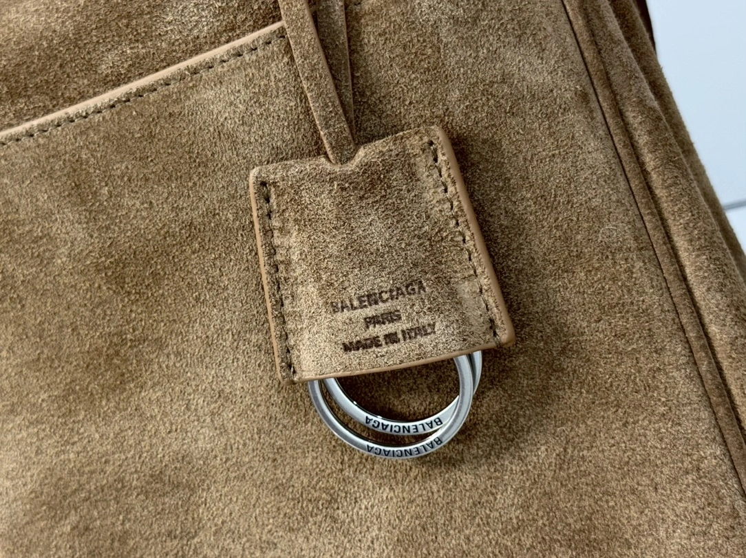 Balenciaga Rodeo  Suede Handbag - Autumn Winter Tailored 60929