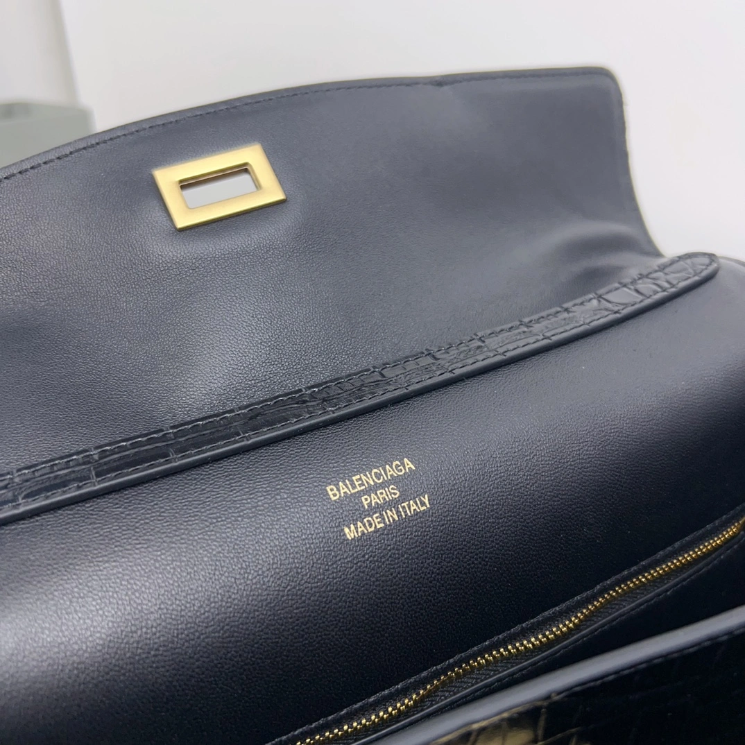 Affordable Balenciaga Rodeo Luxe Leather Tote -  Style 60961