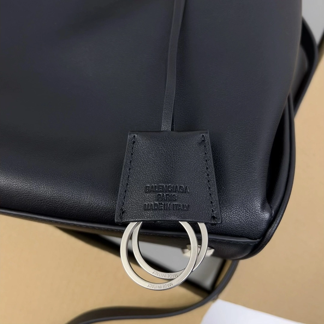 Balenciaga Rodeo Luxe Leather Tote -  Style TravelReady 60920