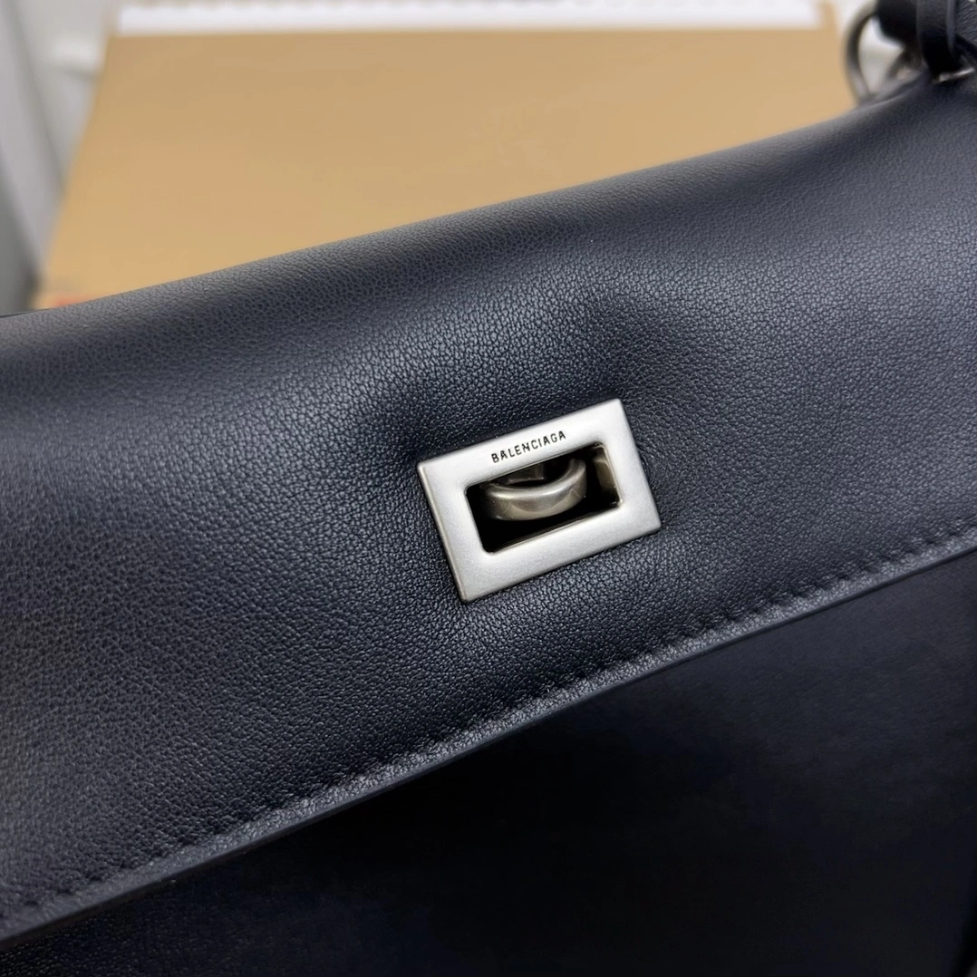 Balenciaga Rodeo Luxe Leather Tote -  Style TravelReady 60920