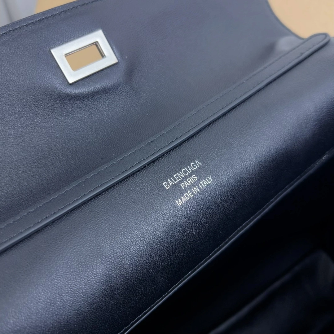 Balenciaga Rodeo Luxe Leather Tote -  Style TravelReady 60920
