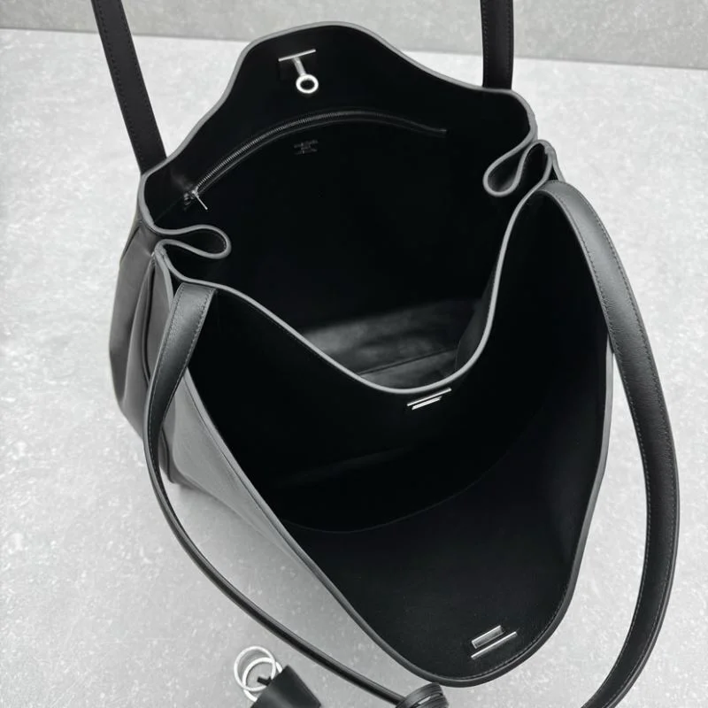 HighPerformance Balenciaga Rodeo Luxe Open-Top Tote with Metal Turn-Lock 38249