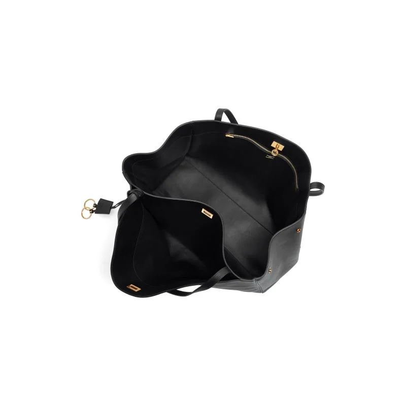 HighPerformance Balenciaga Rodeo Luxe Open-Top Tote with Metal Turn-Lock 38249