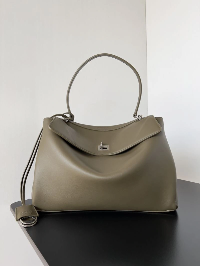 Balenciaga Rodeo Luxe Oversized Bag - Effortless  Style Cozy 69962