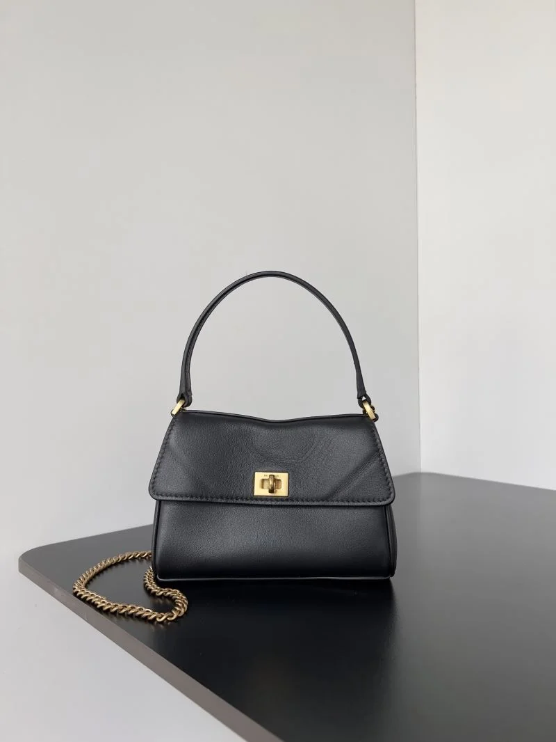 SoftTouch Balenciaga Rodeo Nano  Chain Bag - Summer Essential in Black Gold 38271