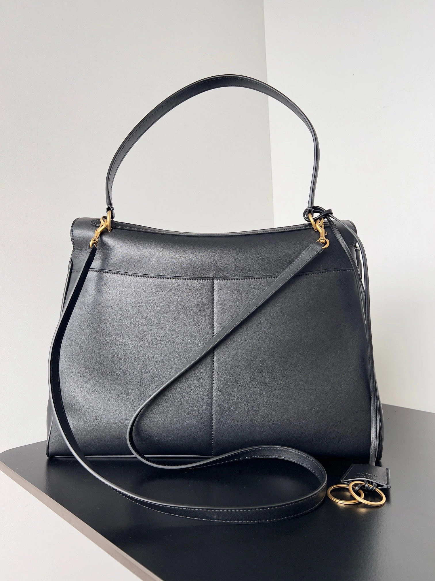 Balenciaga Rodeo  Luxe Oversized Bag - Black Gold Edition Colorful 64713