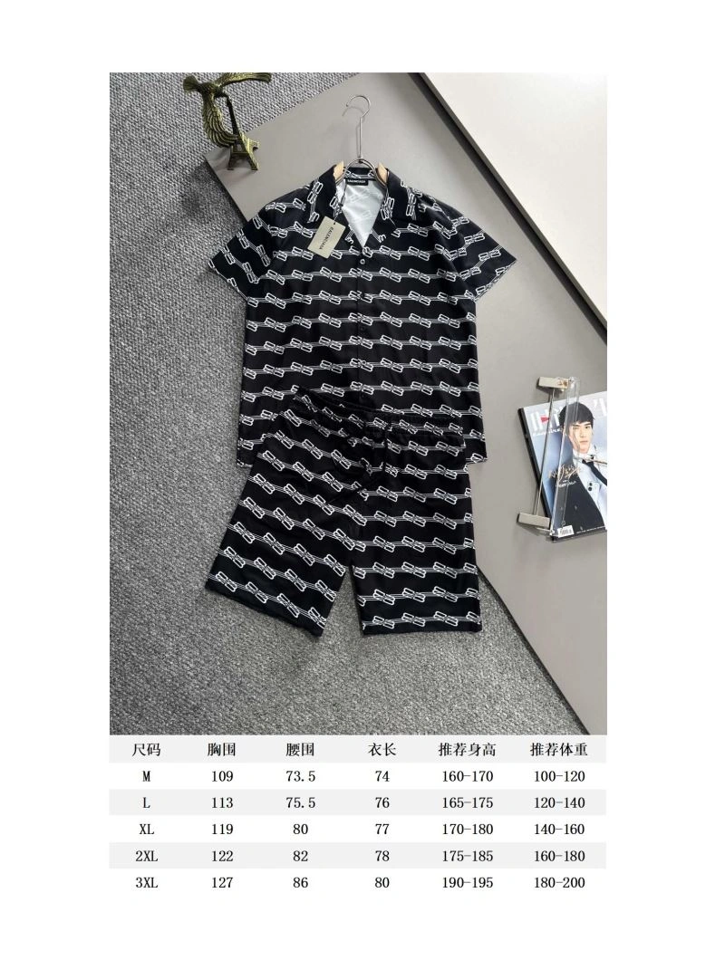 Balenciaga Short Suits Functional 98581
