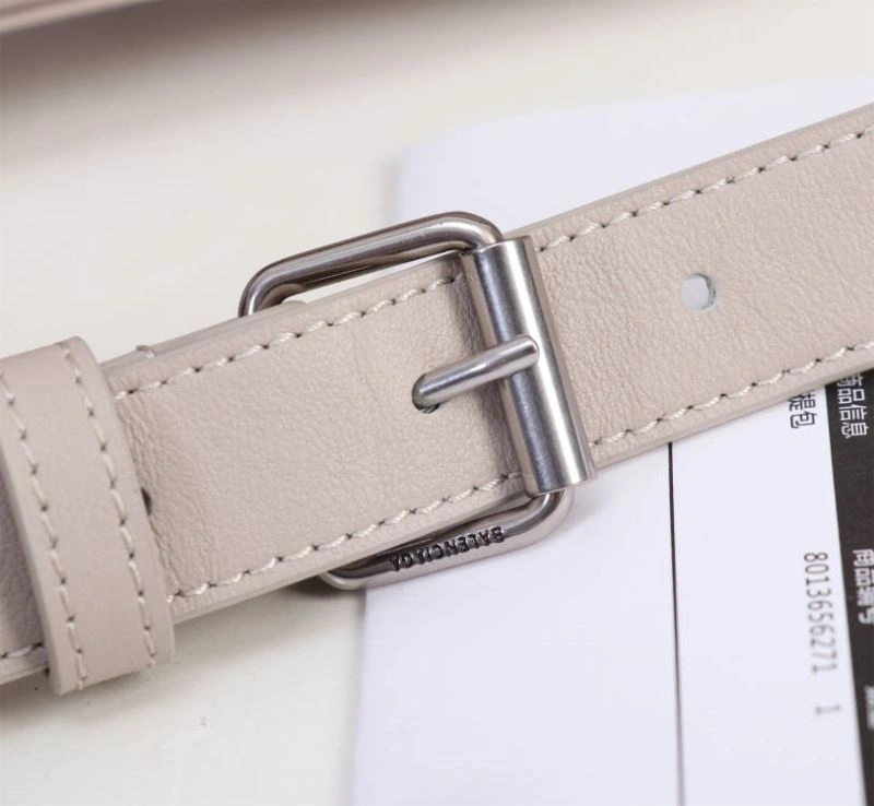 Durable Balenciaga Signature Hourglass Mini Bag - Smooth Gray Cowhide 75311
