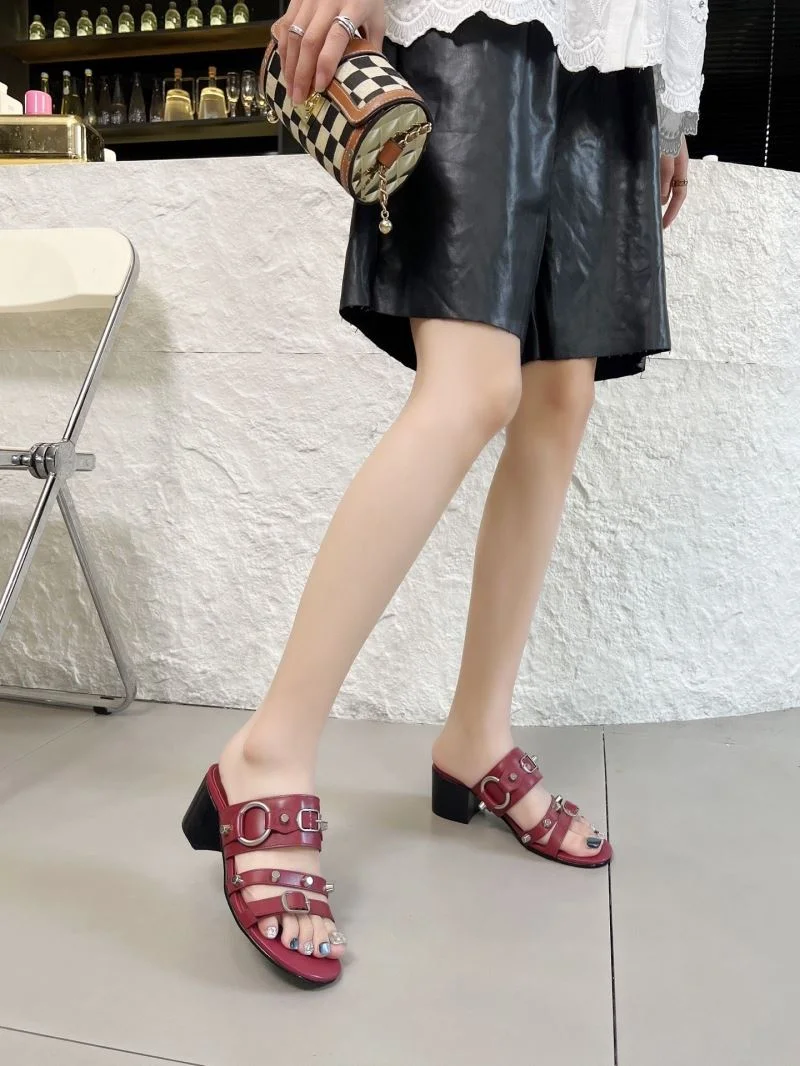 Breathable Balenciaga Slippers 16988