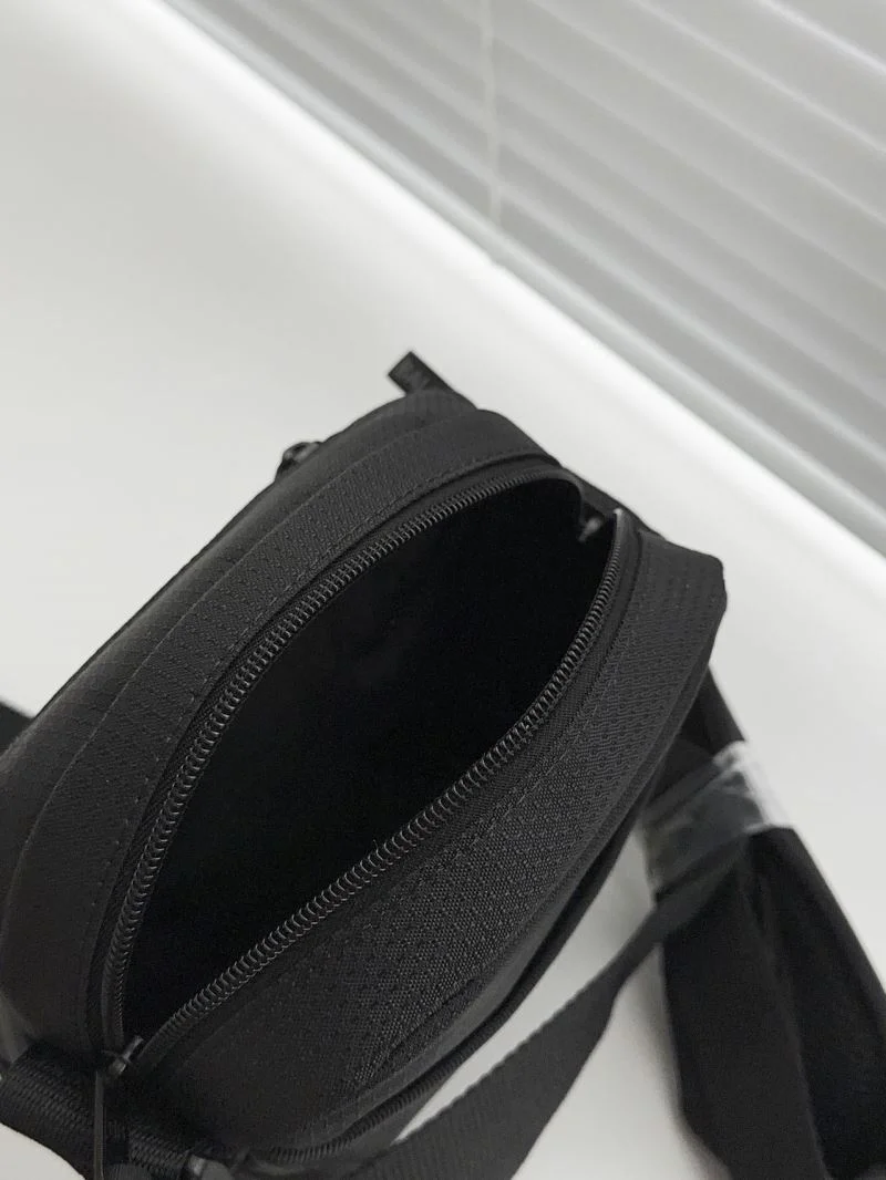 Balenciaga Small Checked Nylon Crossbody Bag with Flap BestValue 38224