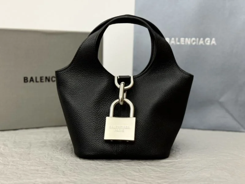 Colorful Balenciaga Small Hobo Lock Bag -  Chic Tote 38274