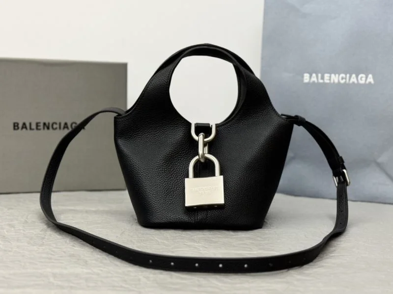 Colorful Balenciaga Small Hobo Lock Bag -  Chic Tote 38274
