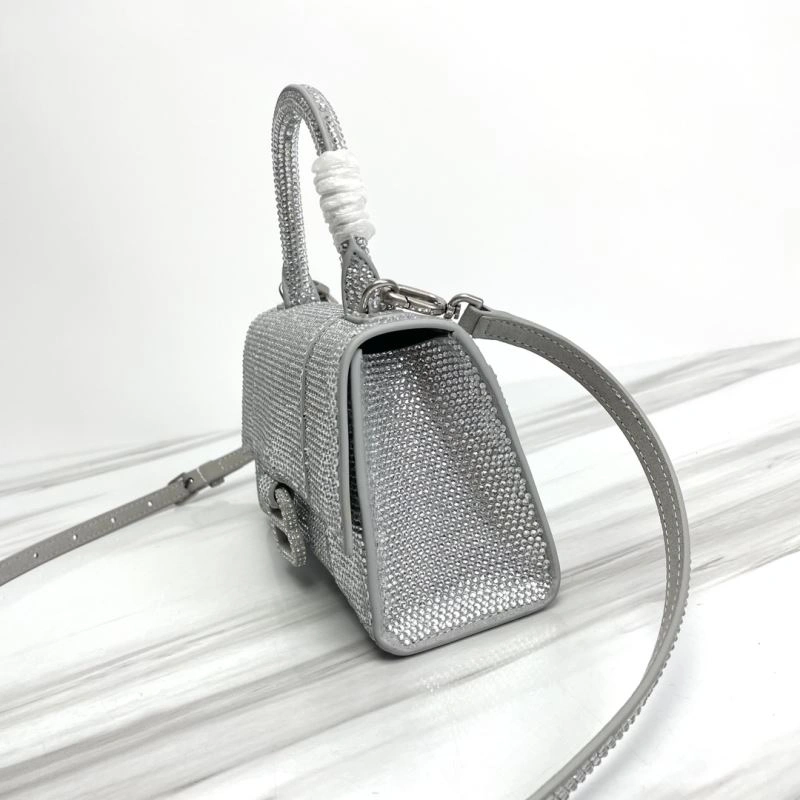 ComfortFit Balenciaga Small Hourglass Bag - Curved Cowhide Design 78741