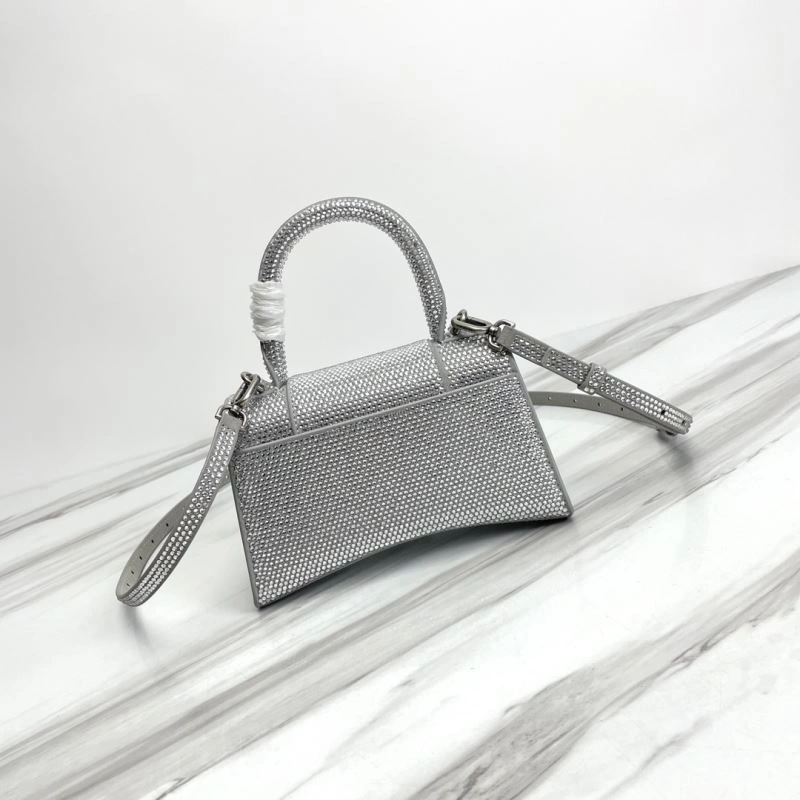 ComfortFit Balenciaga Small Hourglass Bag - Curved Cowhide Design 78741