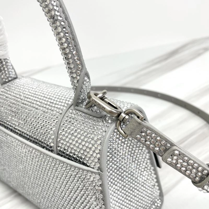 ComfortFit Balenciaga Small Hourglass Bag - Curved Cowhide Design 78741