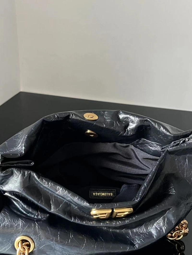 Balenciaga  Monaco Black Gold Oil Wax Bag Collection Thermal 69941