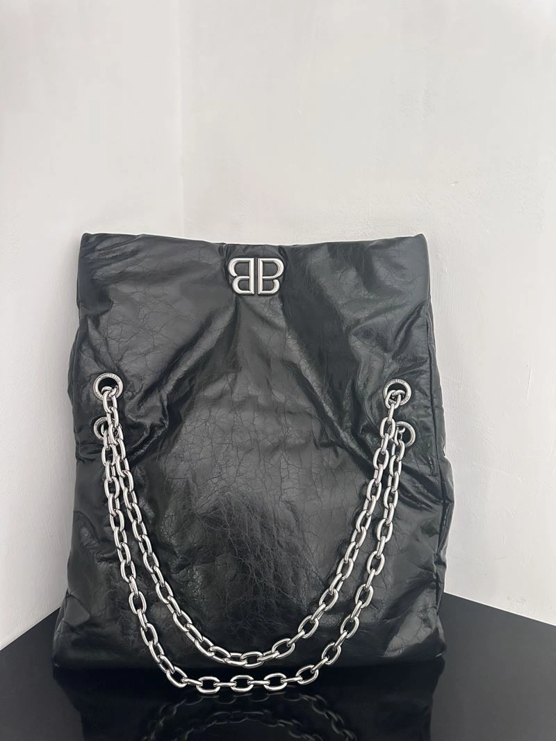 Thermal Balenciaga  Monaco K Silver Large Calfskin Bag 69954
