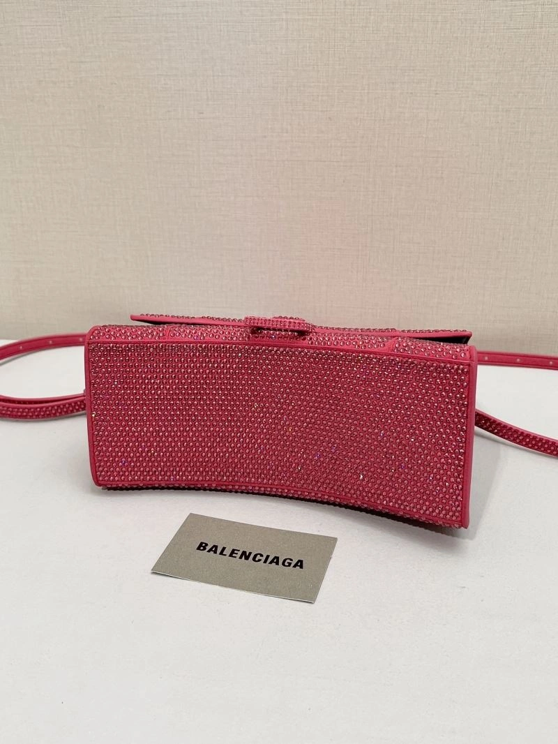 WeatherProof Balenciaga Sparkling Diamond Hourglass Handbag - Ultimate Elegance 66951