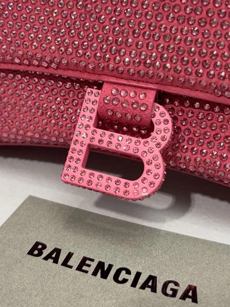 WeatherProof Balenciaga Sparkling Diamond Hourglass Handbag - Ultimate Elegance 66951