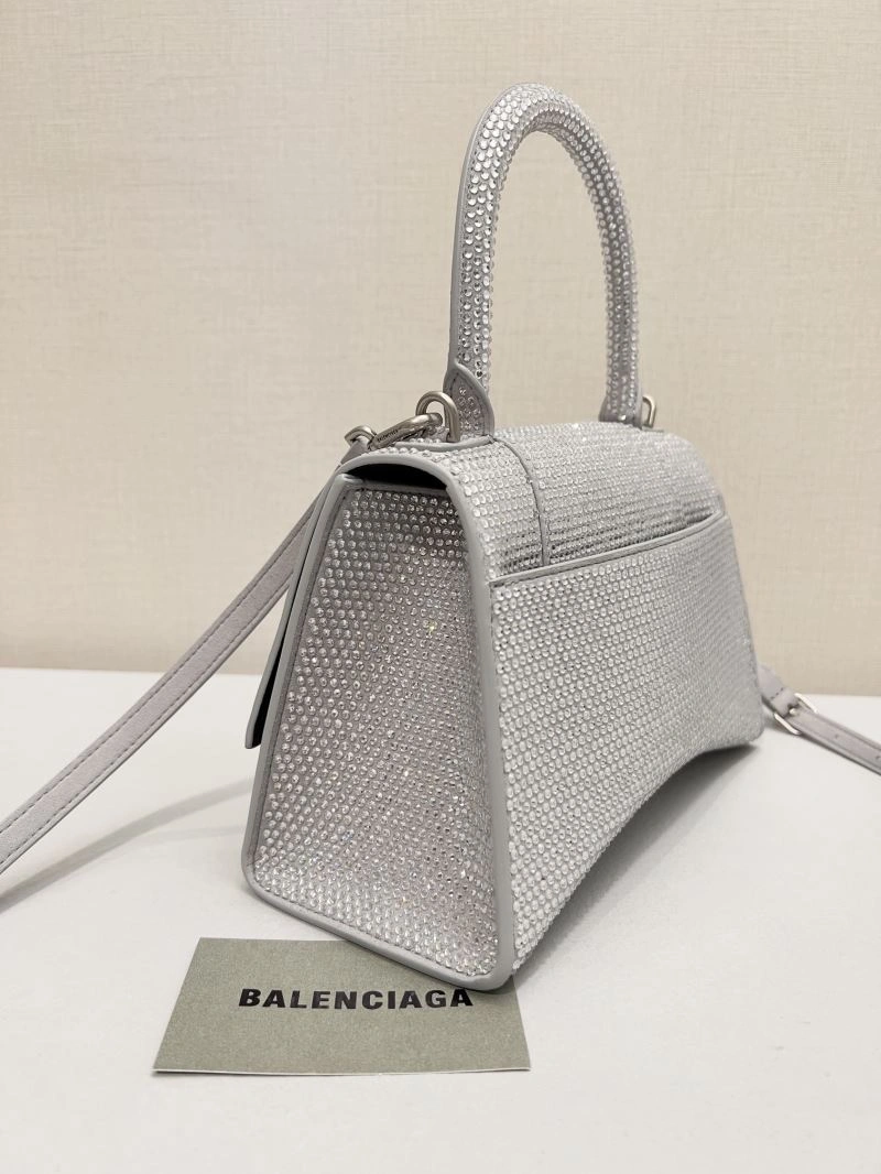 Efficient Balenciaga Sparkling Hourglass Diamond Bag - Dazzling Elegance 66992