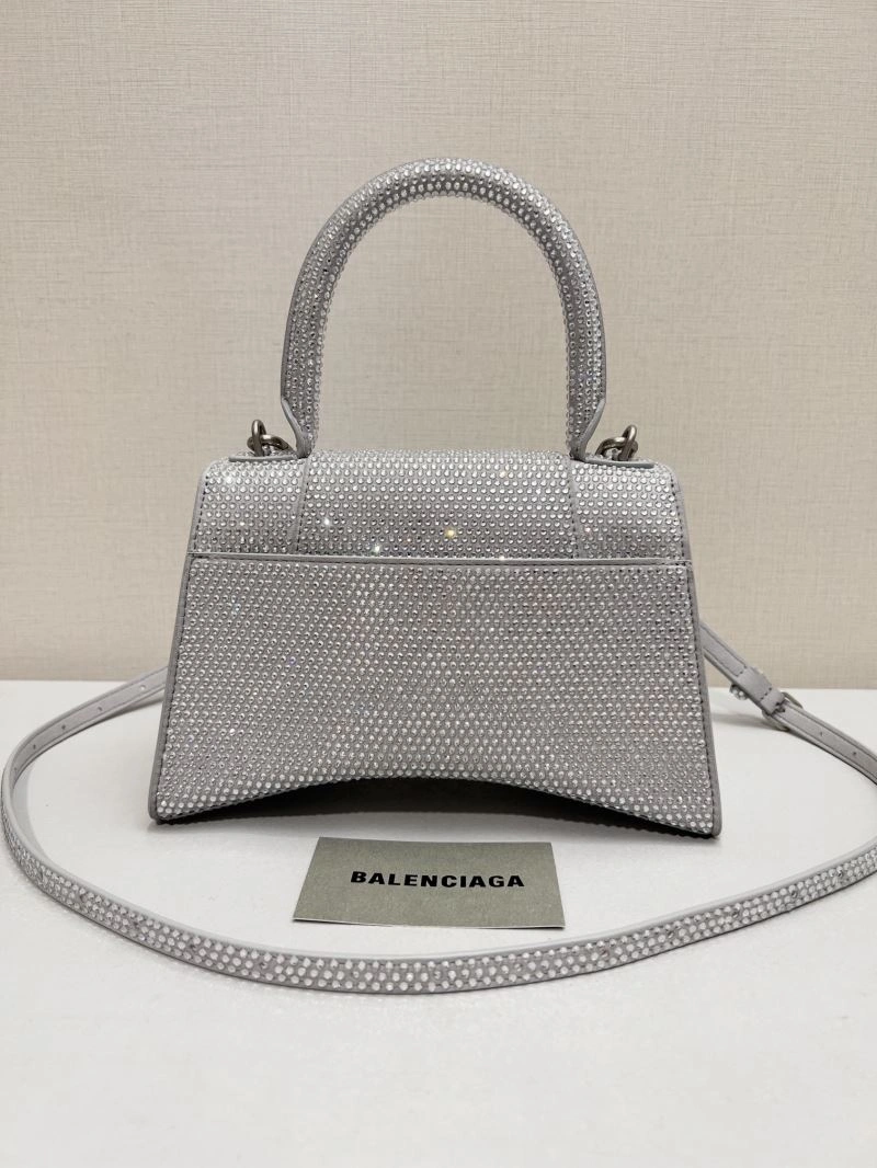Efficient Balenciaga Sparkling Hourglass Diamond Bag - Dazzling Elegance 66992