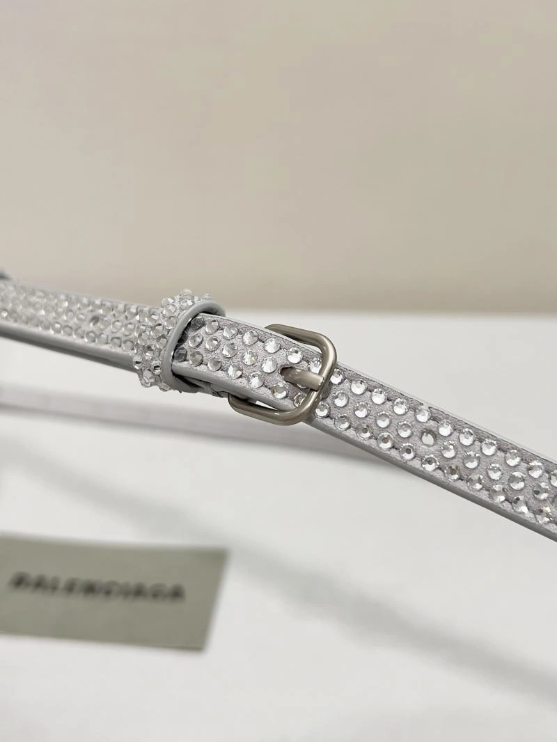 Efficient Balenciaga Sparkling Hourglass Diamond Bag - Dazzling Elegance 66992