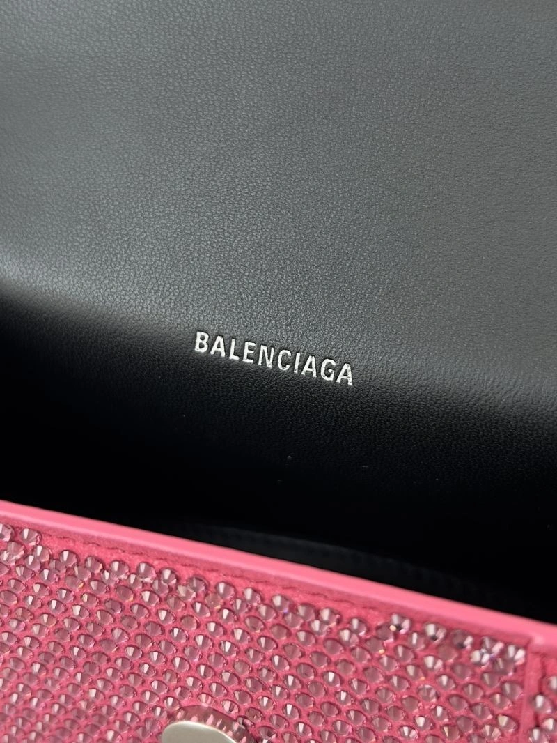 Unique Balenciaga Sparkling Hourglass Diamond Bag - Ultimate Glamour Accessory 66970