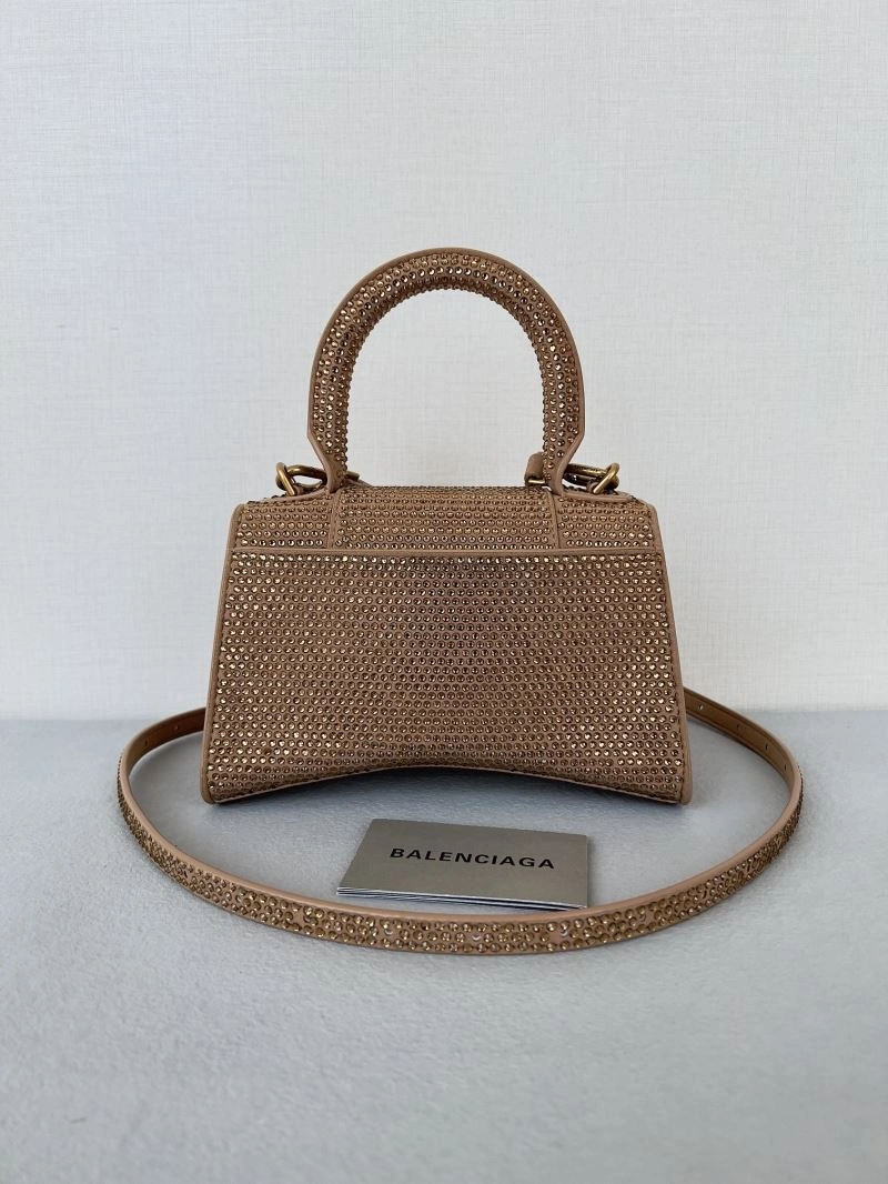 UrbanStyle Balenciaga Sparkling Hourglass Diamond Clutch - Dazzling Elegance 66936