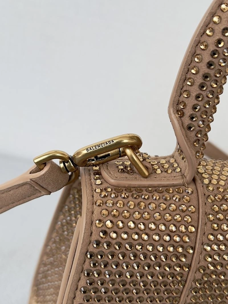 UrbanStyle Balenciaga Sparkling Hourglass Diamond Clutch - Dazzling Elegance 66936