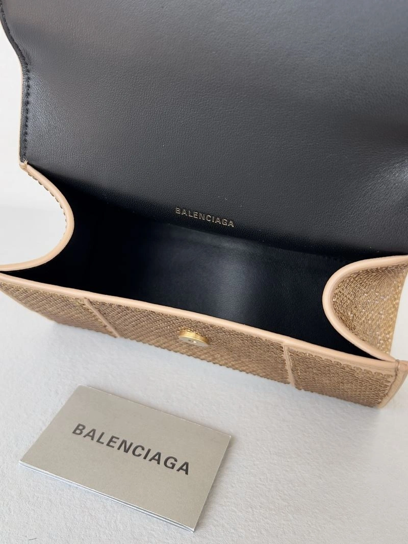 UrbanStyle Balenciaga Sparkling Hourglass Diamond Clutch - Dazzling Elegance 66936
