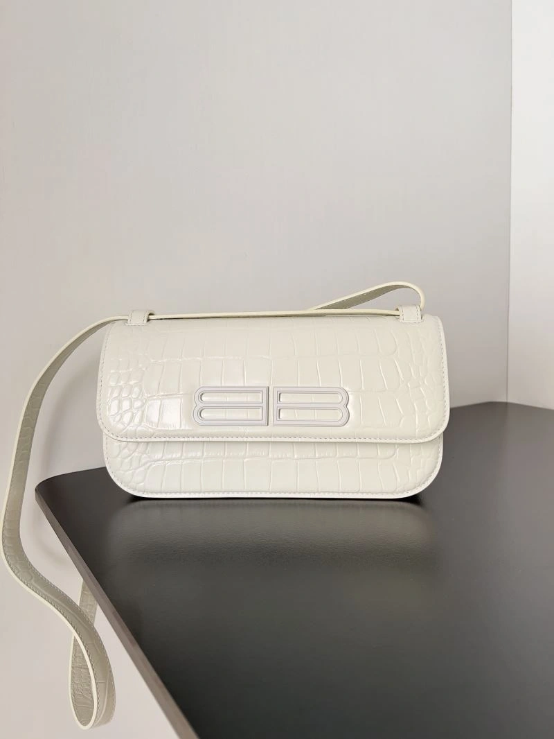 Balenciaga Spring 2022 Gossip Crossbody Bag in Embossed Leather Original 78602