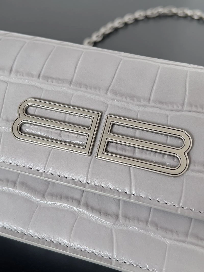 Balenciaga Spring 2022 Gossip Crossbody Bag with Double B Logo SmoothTexture 78617