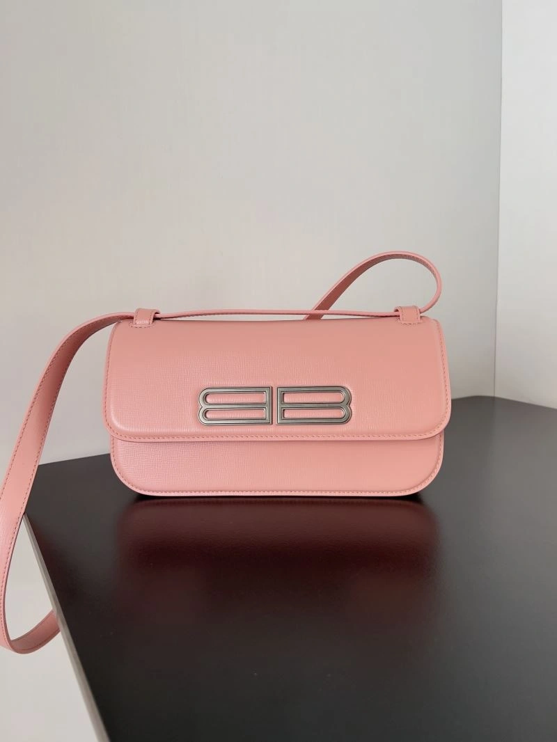 Balenciaga Spring 2022 Gossip Embossed Cowhide Crossbody Bag FashionForward 78595