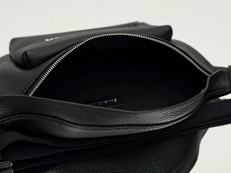 Balenciaga  All-Leather Waist Bag for Ultimate Body Proportion Functional 66953