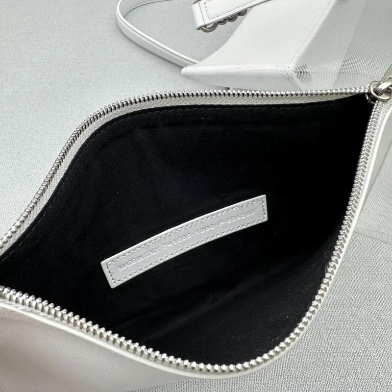 Flexible Balenciaga Summer 23 Large White Mesh Tote Bag with  Mini Pouch 78589