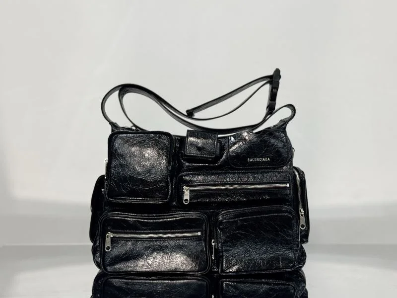 Balenciaga Superbusy Crossbody Messenger Bag - RelaxedFit 38244