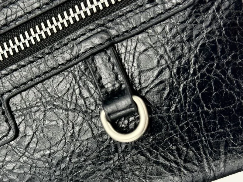 Original Balenciaga Superbusy  Lambskin Shoulder Clutch Bag 38245