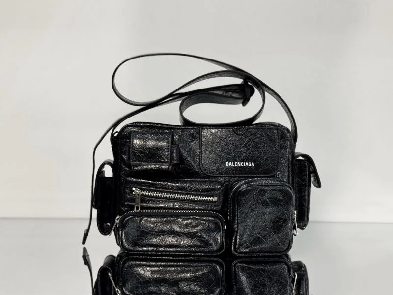 Stretchable Balenciaga Superbusy Vintage Camera Bag - Spring Summer 38246