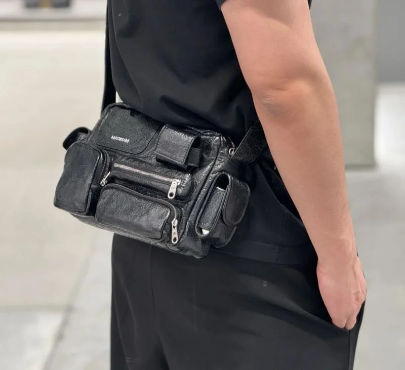 Stretchable Balenciaga Superbusy Vintage Camera Bag - Spring Summer 38246