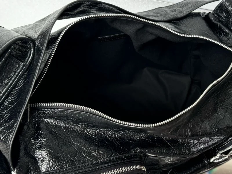 Balenciaga Superbusy Vintage Lambskin Motorcycle Tote Bag Tailored 38292