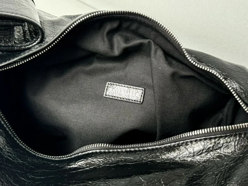 Balenciaga Superbusy Vintage Lambskin Motorcycle Tote Bag Tailored 38292