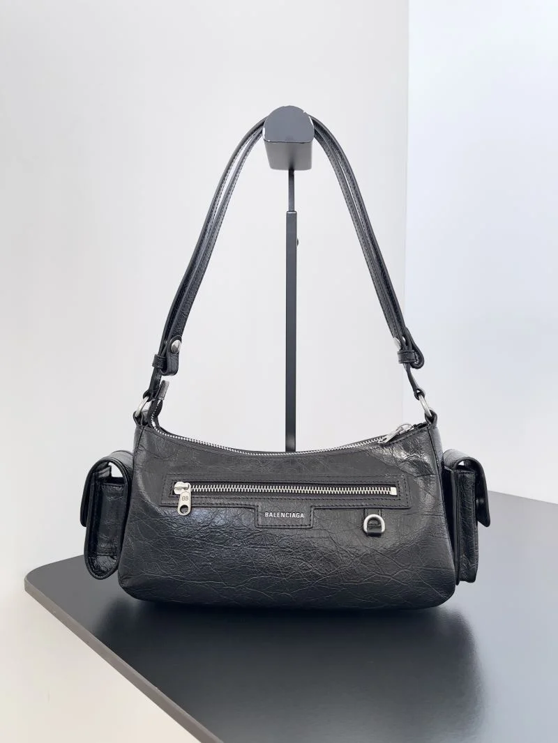 Balenciaga Superbusy Vintage Lambskin Shoulder Bag FastDry 38288