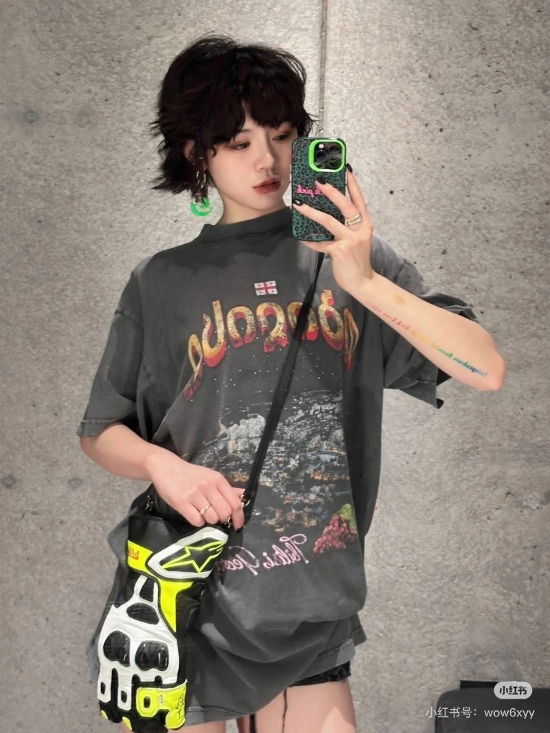 Balenciaga T-Shirts Minimalist 98580