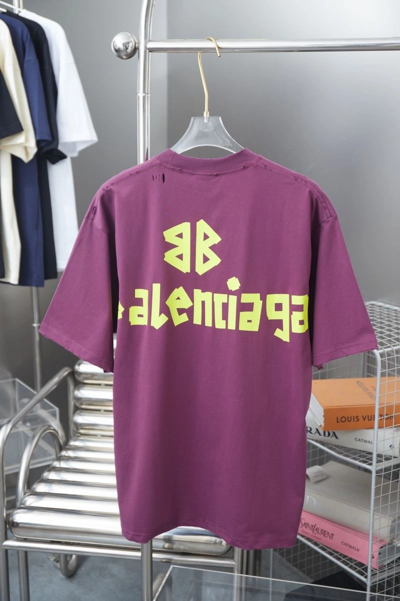 Balenciaga T-Shirts SmoothTexture 98574