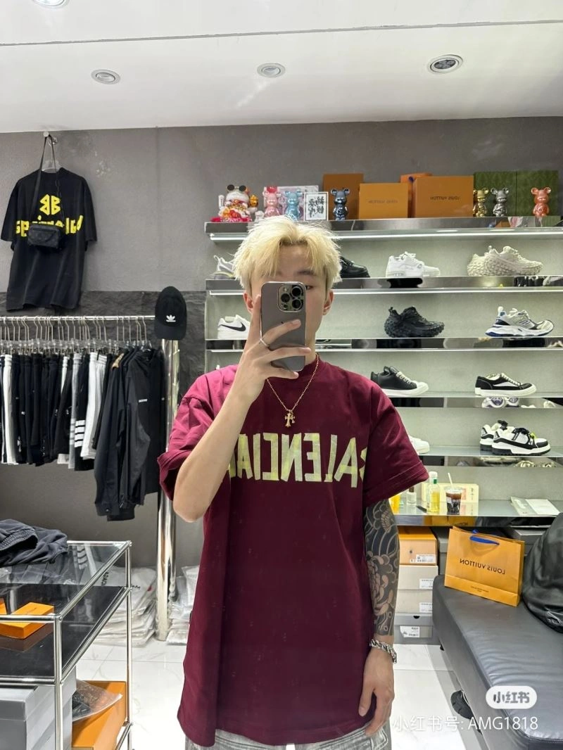 Balenciaga T-Shirts SmoothTexture 98574