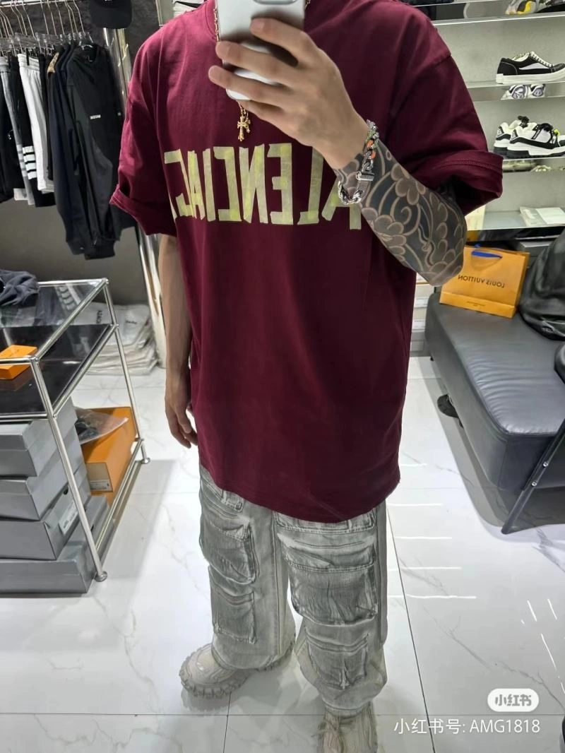 Balenciaga T-Shirts SmoothTexture 98574