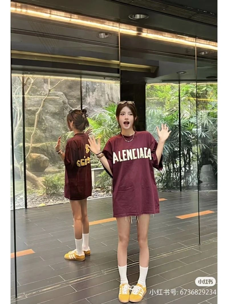 Balenciaga T-Shirts SmoothTexture 98574