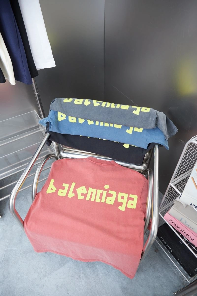 Balenciaga T-Shirts Breathable 98624