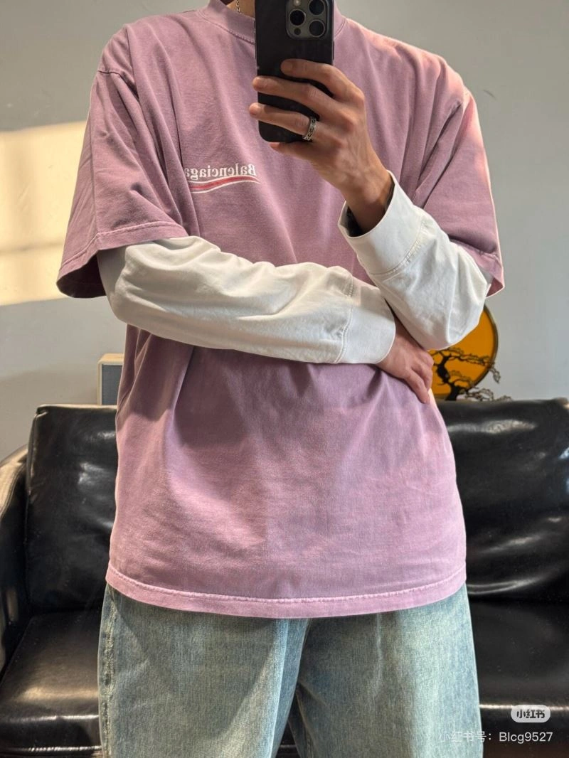 Vibrant Balenciaga T-Shirts 98261